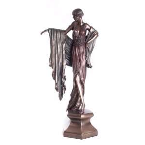   Polished Lady Odette With Shawl Figuirine Statue: Home & Kitchen