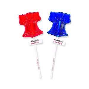 Melville Candy Lollipops, Liberty Bell, 1.2 Ounce Lollipops (Pack of 