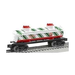  6 29637 Lionel O 2 Dome Candy Cane Tank Car: Toys & Games