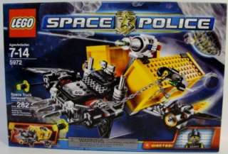 NIB LEGO #5972 SPACE POLICE Space Truck Getaway Snake NEW Gift 282 pcs 