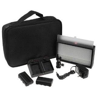   . Camera bracket and Carrying Case, Color Temperature 5600K, CRI  80