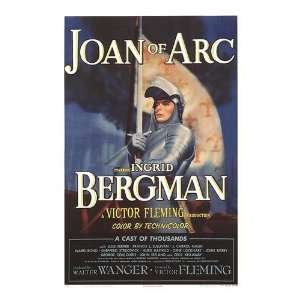  Joan of Arc Movie Poster, 11 x 17 (1948): Home & Kitchen