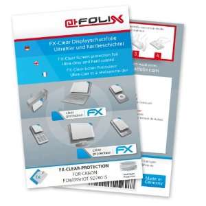 atFoliX FX Clear Invisible screen protector for Canon PowerShot SD780 