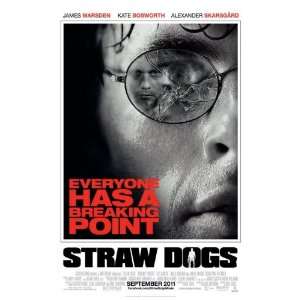  Straw Dogs Movie Poster Double Sided Original 27x40 