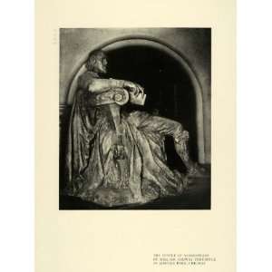  1916 Print Sculptor William Ordway Partridge Shakespeare 
