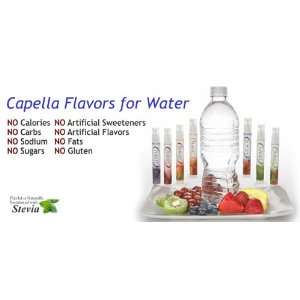 Capella Water Flavors 4 oz:  Grocery & Gourmet Food