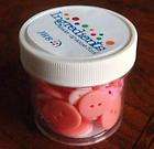 Ingredients Shake Up Some Fun Asst. Buttons 90pcs   Shades of Pink T1M