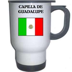  Mexico   CAPILLA DE GUADALUPE White Stainless Steel Mug 