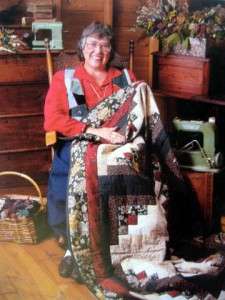 Make a Quilt In A Day~Log Cabin Quilt Pattern~Eleanor Burns~Quilting 