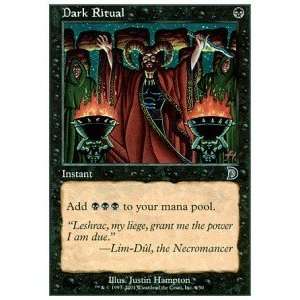 Dark Ritual (Magic the Gathering Deckmasters Common)