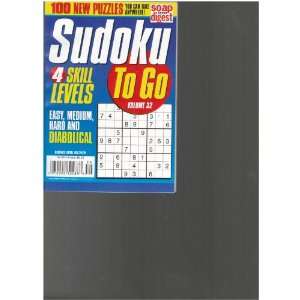  Soap Opera Digest Sudoku to Go Magazine (100 New Puzzles 