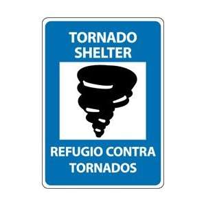  M742AB   Tornado Shelter , Bilingual, 14 X 10, .040 