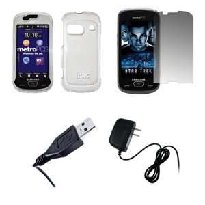  EMPIRE Clear Snap On Cover Case + Screen Protector + Home 