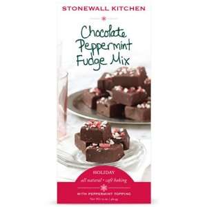 Stonewall Kitchen Chocolate Peppermint Fudge Mix, 17 Ounce  