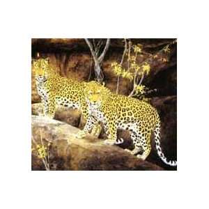  Leopard Rock 600 Piece Jigsaw Puzzle: Toys & Games