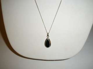 RARE Sarah Coventry (Lady Coventry) Sterling & Onyx Necklace Onyx 