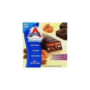  Advantage Bar Caramel Fudge Brownie 5 Bars: Health 