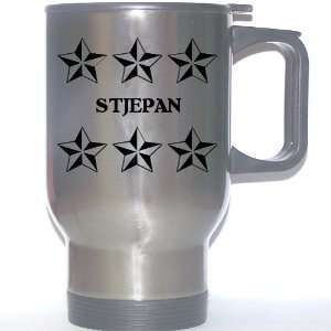  Personal Name Gift   STJEPAN Stainless Steel Mug (black 