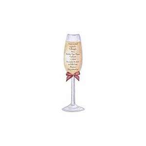  Cheers with Holiday Bow Holiday Invitations: Health 