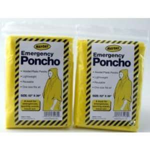  Adult Poncho  Yellow Case Pack 250: Sports & Outdoors