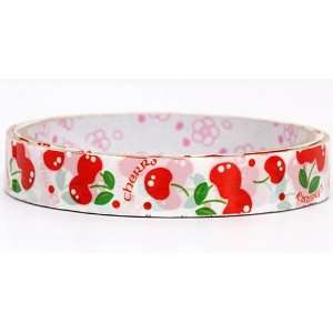  cute red cherries Sticky Tape kawaii: Toys & Games