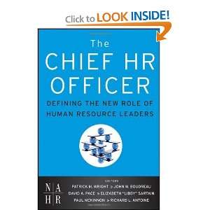   Role of Human Resource Leaders [Hardcover]: Patrick M. Wright: Books