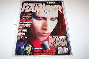 AUG 1999 METAL HAMMER music magazine MARILYN MANSON  