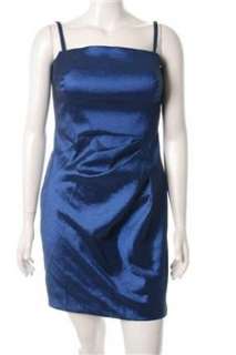 Calvin Klein NEW Blue Cocktail Dress BHFO Padded Bust 14  