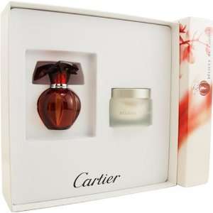 Delices De Cartier By Cartier For Women. Set perfume 1 Ounce & Body 