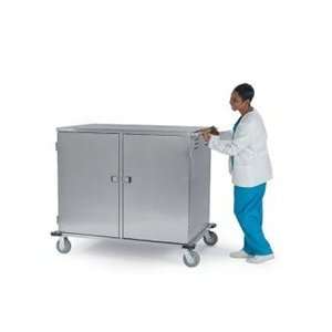   Stainless Steel Low Profile Elite Tray Delivery Carts: Office Products