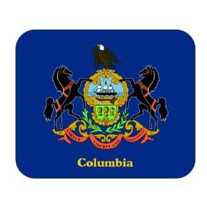  US State Flag   Columbia, Pennsylvania (PA) Mouse Pad 