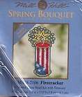 Firecracker Counted Cross Stitch Glass Bead kit by Mill