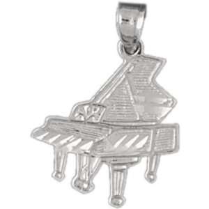  CleverSilvers Sterling Silver Charm Musical Instruments 