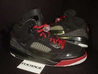 2006 Nike Air Jordan SPIZIKE SPIZIKE BLACK RED GREEN CEMENT WHITE 