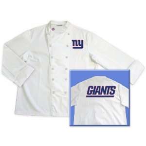  Tailgate 29 Chef New York Giants Chef Coat: Sports 