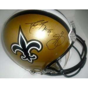  New Orleans Saints Brees & Sproles Hand Signed Autographed 
