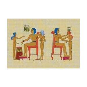  Ramses III Playing at Draughts 20x30 poster