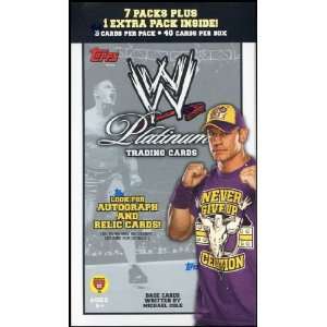   WWE Platinum Trading Cards Value Box:  Sports & Outdoors