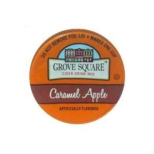 Grove Square CARAMEL HOT APPLE CIDER   12 k cups:  Grocery 
