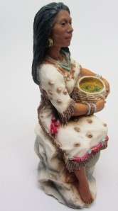 Castagna Wild West Figurine 2pc Native American Indian POCAHONTAS 