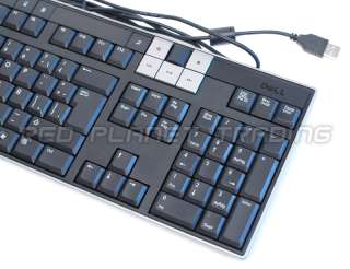 Genuine Dell Black Multimedia Spanish Keyboard U474D  