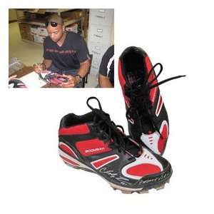    Carlos Santana Autographed Game Used Spikes: Sports & Outdoors
