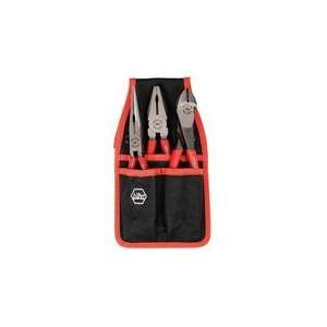  Pliers and Cutters Tool Set with Belt Pouch, 3 Pieces 