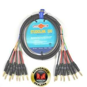  New 9.8 Foot Monster 8 Channel Snake / Patch 1/4 Cable 