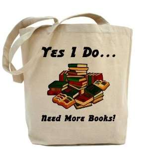  More Books Funny Tote Bag by CafePress: Beauty