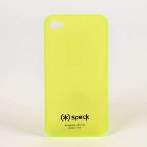  Speck CandyShell iPhone 4 Case Cover Skin Yellow: Cell 