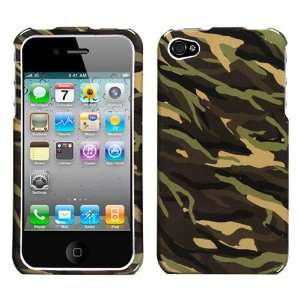  Apple iPhone 4 Camo/Green Phone Protector Cover Case Cell 