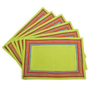  DII Ole Ole Ole Margarita Placemat with Border, Set of 