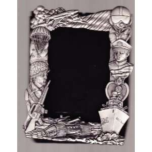  Military Picture Frame Pewter Engraved iMAGEs Which are 