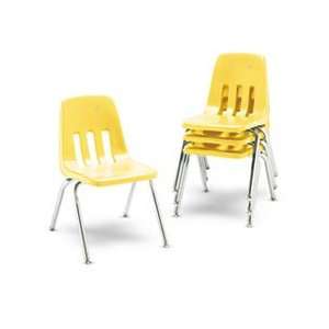  9000 Series Classroom Chairs, 16 Seat Height, Squash 